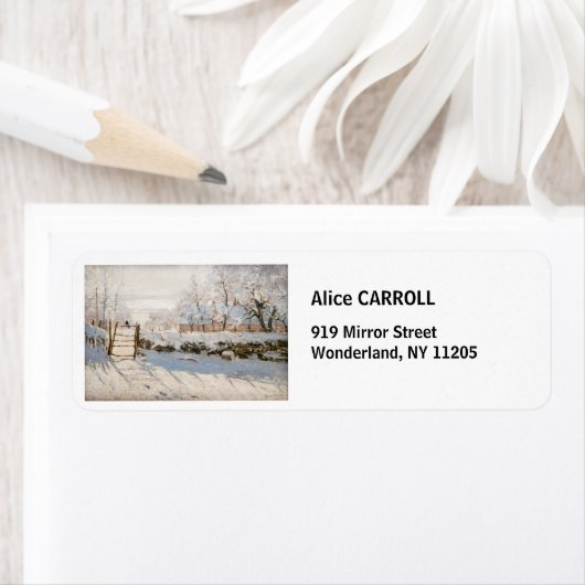 Claude Monet - The Magpie Etiket (Insitu)