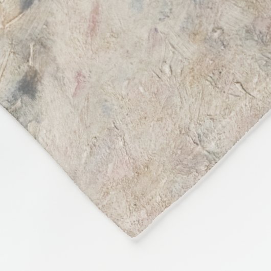 Claude Monet - The Magpie Fleece Deken (Hoek)