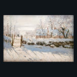 Claude Monet - The Magpie Foto Afdruk<br><div class="desc">The Magpie / La Pie - Claude Monet,  Oil on Canvas, 1868-1869</div>