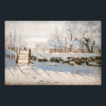 Claude Monet - The Magpie Foto Afdruk<br><div class="desc">The Magpie / La Pie - Claude Monet,  Oil on Canvas, 1868-1869</div>