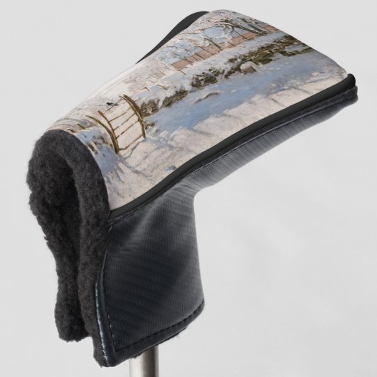 Claude Monet - The Magpie Golfheadcover (3/4 voorkant)
