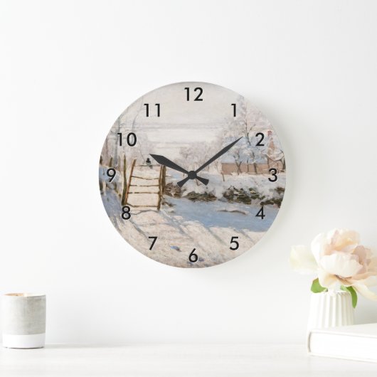 Claude Monet - The Magpie Grote Klok (Huis)