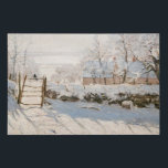 Claude Monet - The Magpie Imitatie Canvas Print<br><div class="desc">The Magpie / La Pie - Claude Monet,  Oil on Canvas, 1868-1869</div>