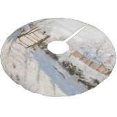 Claude Monet - The Magpie Kerstboom Rok (Gekanteld)