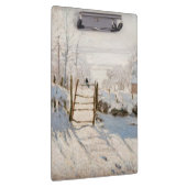 Claude Monet - The Magpie Klembord (Rechts)