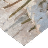 Claude Monet - The Magpie Korte Tafelloper (Hoek)