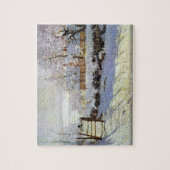 Claude Monet - The Magpie Legpuzzel (Verticaal)