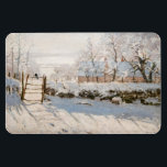 Claude Monet - The Magpie Magneet<br><div class="desc">The Magpie / La Pie - Claude Monet,  Oil on Canvas, 1868-1869</div>