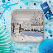 Claude Monet, The Magpie Papieren Bordje (Feest)