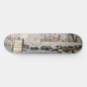 Claude Monet - The Magpie Persoonlijk Skateboard