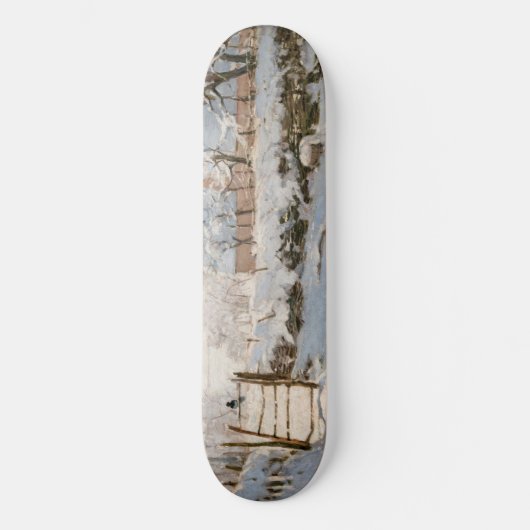 Claude Monet - The Magpie Persoonlijk Skateboard (Voorkant)