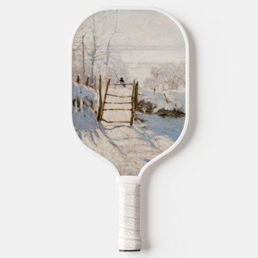 Claude Monet - The Magpie Pickleball Paddle (Voorkant)
