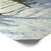 Claude Monet - The Magpie Poster (Hoek)