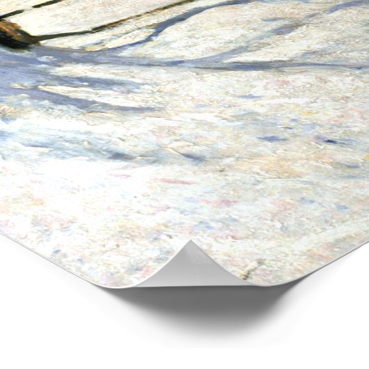 Claude Monet The Magpie Poster (Hoek)