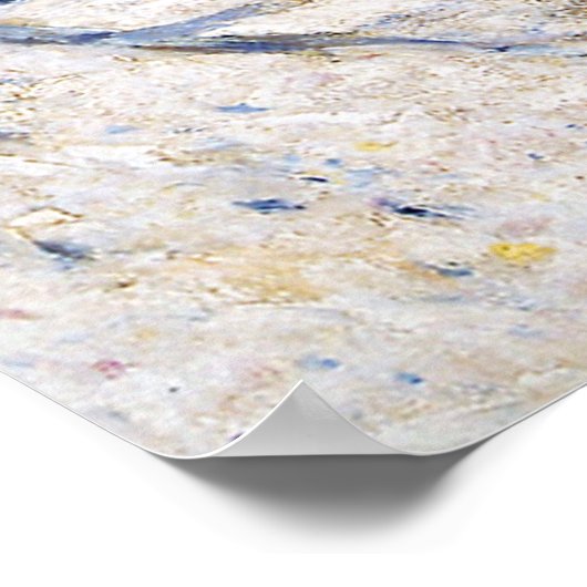 Claude Monet, The Magpie Poster (Hoek)