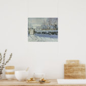 Claude Monet - The Magpie Poster (Keuken)