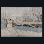 Claude Monet - The Magpie Snijplank<br><div class="desc">The Magpie / La Pie - Claude Monet,  Oil on Canvas, 1868-1869</div>