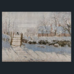 Claude Monet - The Magpie Snijplank<br><div class="desc">The Magpie / La Pie - Claude Monet,  Oil on Canvas, 1868-1869</div>