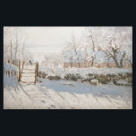 Claude Monet - The Magpie Stof<br><div class="desc">The Magpie / La Pie - Claude Monet, Oil on Canvas, 1868-1869</div>