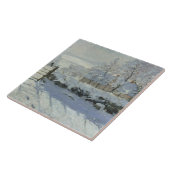 Claude Monet - The Magpie Tegeltje (Zijkant)