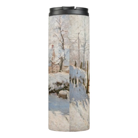 Claude Monet - The Magpie Thermosbeker (Achterkant)