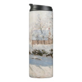 Claude Monet - The Magpie Thermosbeker (Geroteerd rechts)