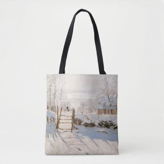 Claude Monet - The Magpie Tote Bag (Voorkant)