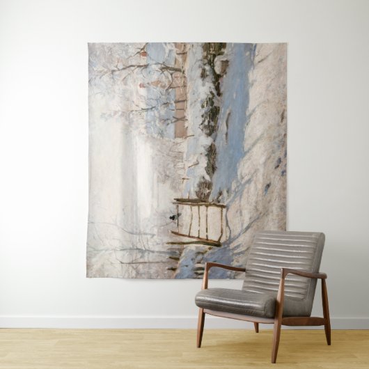 Claude Monet - The Magpie Wandkleed (In situ)