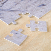 Claude Monet The Magpie Winter Snow Legpuzzel (Zijkant)