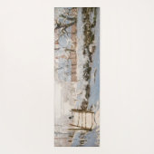 Claude Monet - The Magpie Yogamat (Achterkant)