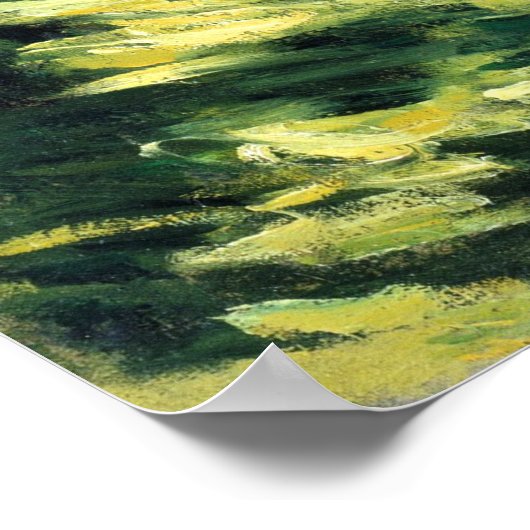 Claude Monet The Parc Monceau Poster (Hoek)