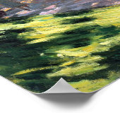 Claude Monet The Parc Monceau Poster (Hoek)