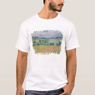 Claude Monet The Poppy Field near Giverny, 1885 T-shirt