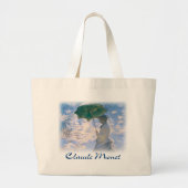Claude Monet - The Promenade (Detail) Grote Tote Bag (Voorkant)