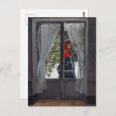 Claude Monet The Red Kerchief Briefkaart (Voorkant / Achterkant)