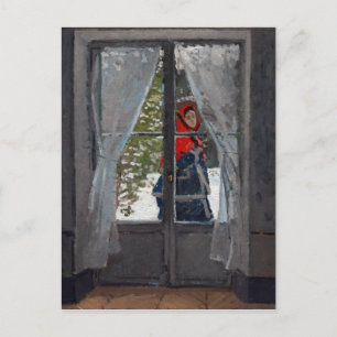 Claude Monet The Red Kerchief Briefkaart