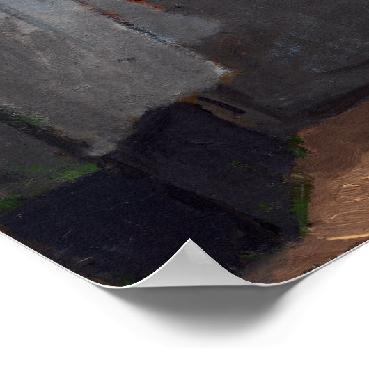 Claude Monet The Red Kerchief Poster (Hoek)