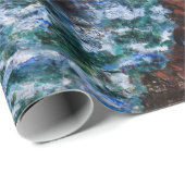 Claude Monet - The Rocks at Belle-Ile, Wild Coast Cadeaupapier (Rol Hoek)