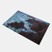 Claude Monet - The Rocks at Belle-Ile, Wild Coast Deurmat (Schuin)