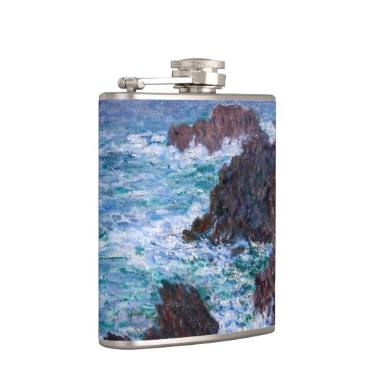 Claude Monet - The Rocks at Belle-Ile, Wild Coast Heupfles (Rechts)