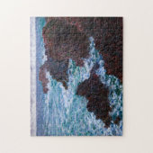 Claude Monet - The Rocks at Belle-Ile, Wild Coast Legpuzzel (Verticaal)
