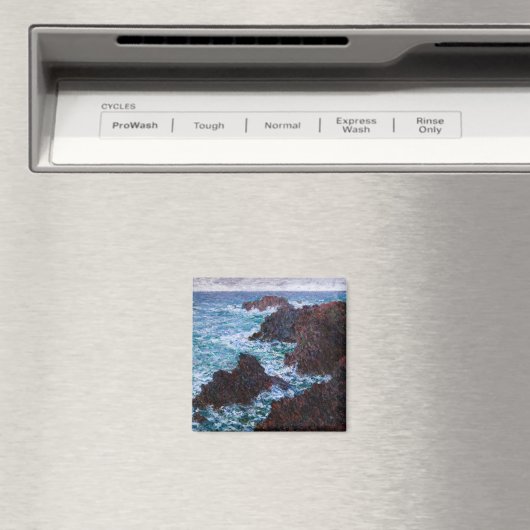 Claude Monet - The Rocks at Belle-Ile, Wild Coast Magneet (Insitu (Vaatwasser))