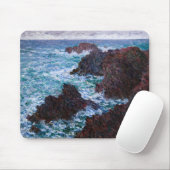 Claude Monet - The Rocks at Belle-Ile, Wild Coast Muismat (Met muis)