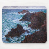 Claude Monet - The Rocks at Belle-Ile, Wild Coast Muismat (Voorkant)