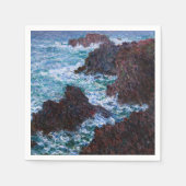 Claude Monet - The Rocks at Belle-Ile, Wild Coast Servet (Voorkant)