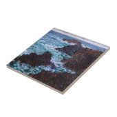 Claude Monet - The Rocks at Belle-Ile, Wild Coast Tegeltje (Zijkant)