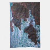 Claude Monet - The Rocks at Belle-Ile, Wild Coast Theedoek (Verticaal)