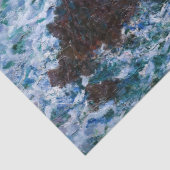 Claude Monet - The Rocks at Belle-Ile, Wild Coast Tissuepapier (Detail)