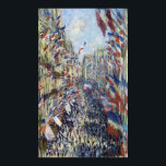 Claude Monet The Rue Montorgueil in Parijs Poster<br><div class="desc">Claude Monet The Rue Montorgueil in Parijs,  gevierd op 30 juni 1878</div>