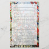 Claude Monet | The Rue Montorgueil, Parijs Briefpapier (Voorkant)